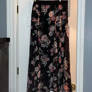 Floral Maxi Skort